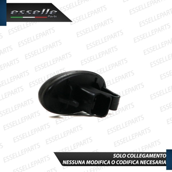 PLACCHETTE LATERALI NERE A 18 LED PER FRECCE SPECIFICHE PER PEUGEOT PARTNER III