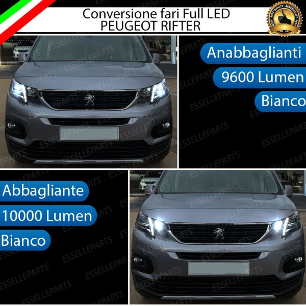Conversione Fari Full LED PEUGEOT PARTNER III