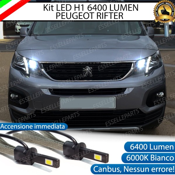 Kit Full LED H1 Abbaglianti 6400 lumen PEUGEOT PARTNER III