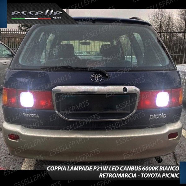 Luci Retromarcia 15 LED TOYOTA PICNIC CON LENTE FRONTALE