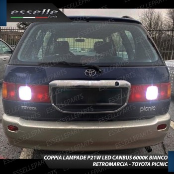 Luci Retromarcia 15 LED TOYOTA PICNIC CON LENTE FRONTALE