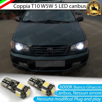 Luci posizione 5 LED Canbus TOYOTA PICNIC