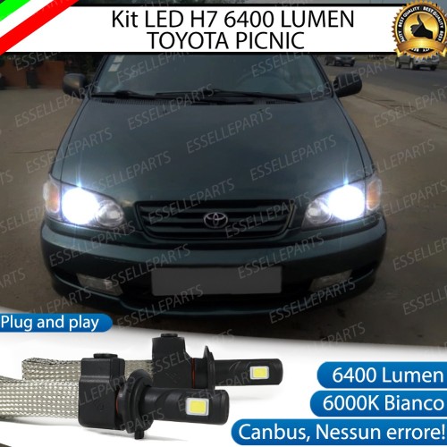 Kit Full LED H7 6400 LUMEN Anabbaglianti TOYOTA PICNIC