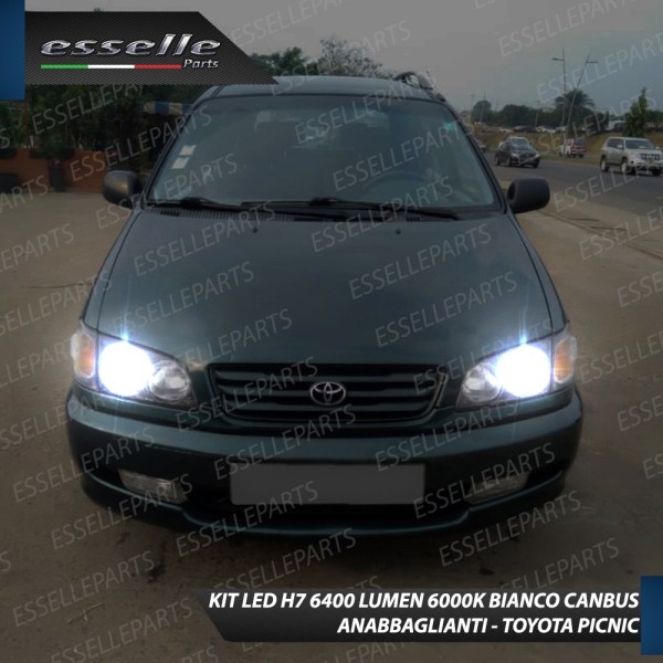 Kit Full LED H7 6400 LUMEN Anabbaglianti TOYOTA PICNIC