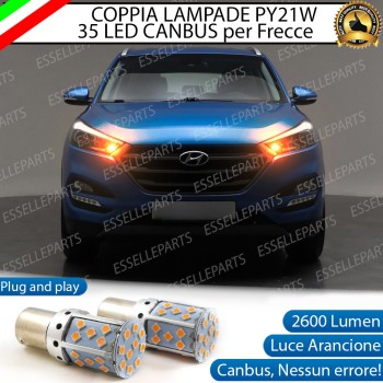 Coppia Frecce Anteriori PY21W 35 LED Canbus Hyundai Tucson III Coppia Frecce Anteriori PY21W 35 LED Canbus Hyundai Tucson III