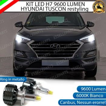Kit Full LED H7 9600 Lumen 6000K Anabbaglianti HYUNDAI TUCSON 3 RESTYLING Kit Full LED H7 9600 Lumen 6000K Anabbaglianti HYUNDAI TUCSON 3 RESTYLING