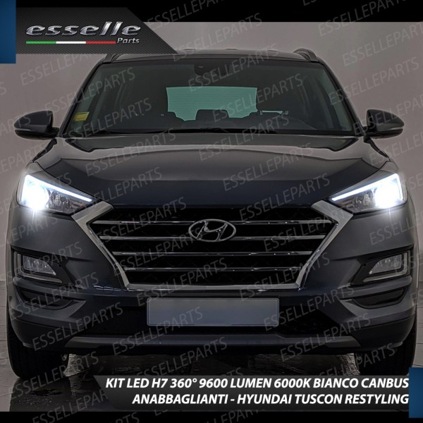 Kit Full LED H7 9600 Lumen 6000K Anabbaglianti HYUNDAI TUCSON 3 RESTYLING
