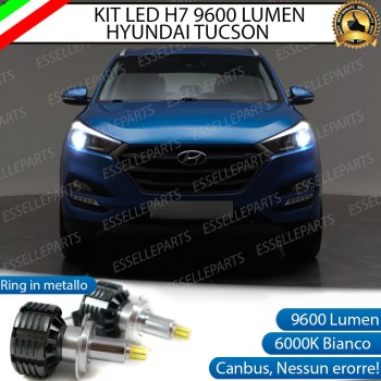 Kit Full LED H7 9600 Lumen 6000K Anabbaglianti HYUNDAI TUCSON 3 Pre-Restyling Kit Full LED H7 9600 Lumen 6000K Anabbaglianti HYUNDAI TUCSON 3 Pre-Restyling