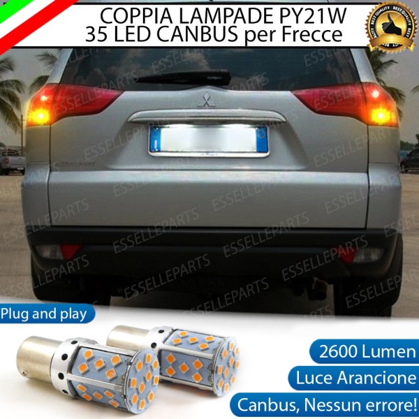 Coppia Frecce Posteriori PY21W 35 LED Canbus MITSUBISHI PAJERO SPORT II