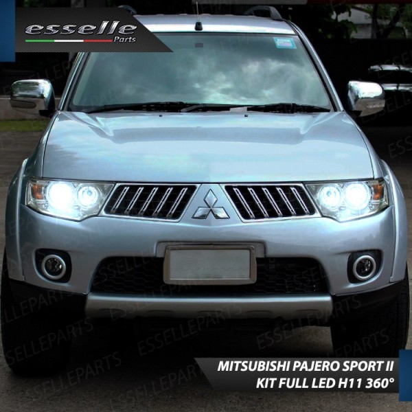 Kit Full LED H11 coppia lampade anabbaglianti MITSUBISHI PAJERO SPORT II