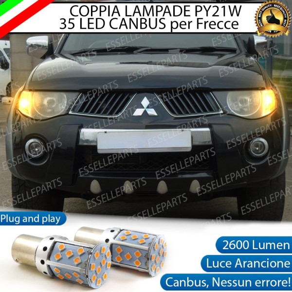 Lampade ANTERIORI PY21W BAU15S 35 LED Canbus MITSUBISHI L200 IV