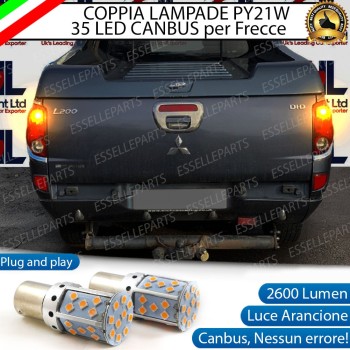Coppia Frecce Posteriori PY21W 35 LED Canbus MITSUBISHI L200 IV Coppia Frecce Posteriori PY21W 35 LED Canbus MITSUBISHI L200 IV