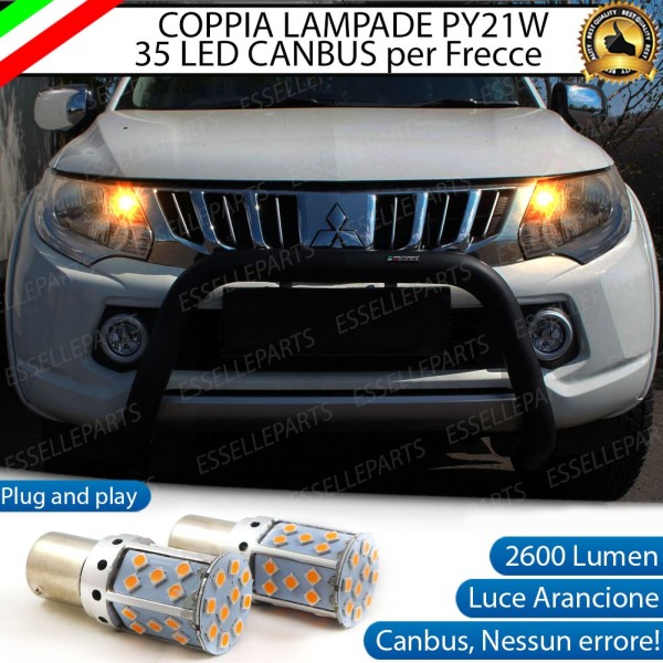 Lampade ANTERIORI PY21W BAU15S 35 LED Canbus MITSUBISHI L200 V