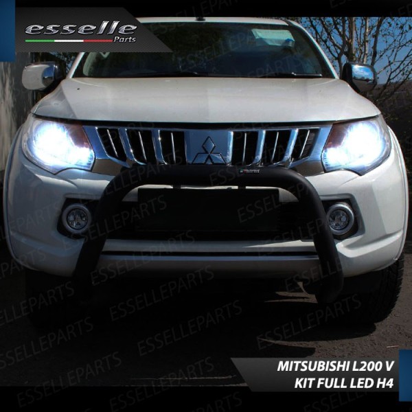 Kit Full LED H4 coppia lampade ANABBAGLIANTI/ABBAGLIANTI MITSUBISHI L200 V