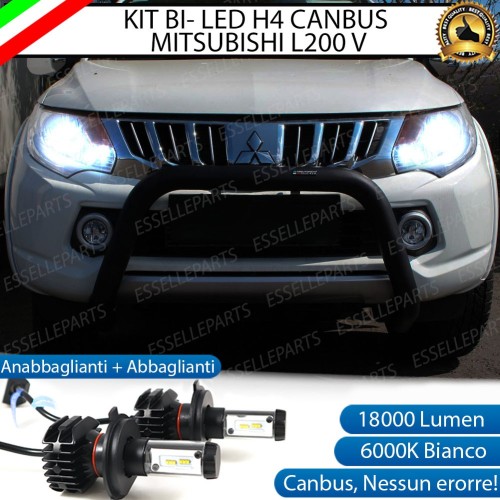 Kit Full LED H4 coppia lampade ANABBAGLIANTI/ABBAGLIANTI MITSUBISHI L200 V