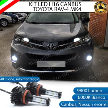 Kit Full Led 6000k H16 canbus TOYOTA RAV 4 IV Fendinebbia No Error