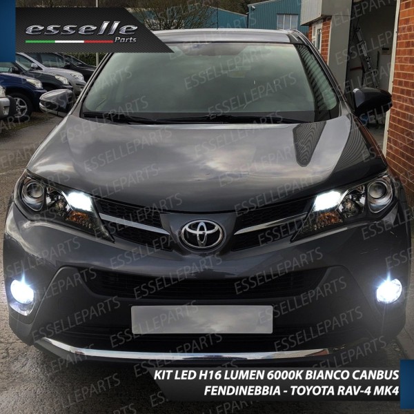 Kit Full Led 6000k H16 canbus TOYOTA RAV 4 IV Fendinebbia No Error