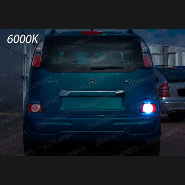 Luce Retromarcia 15 LED Citroen C3 Picasso CON LENTE FRONTALE