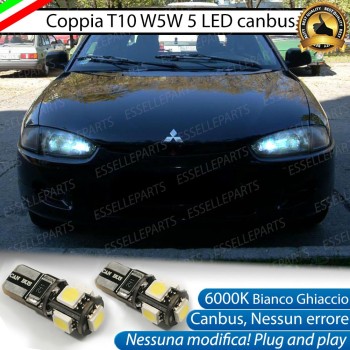Luci posizione T10 W5W 5 LED Canbus Mitsubishi Colt V Luci posizione T10 W5W 5 LED Canbus Mitsubishi Colt V