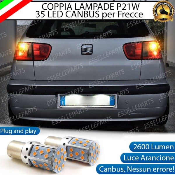 Coppia Frecce Posteriori P21W 35 LED Canbus SEAT IBIZA 6K2