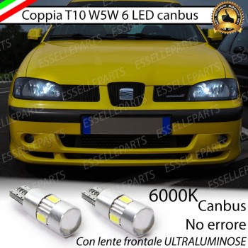 Luci Di Posizione 6 LED Per Seat Ibiza 6K2 Luce Bianca