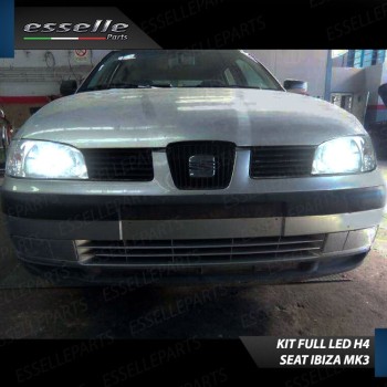 Kit Full LED H4 18000 Lumen 6000K bianco SEAT IBIZA 6K2