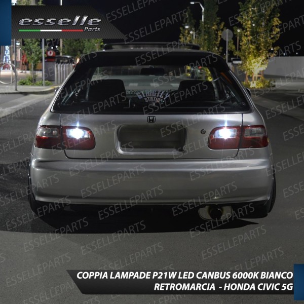 Luci Retromarcia 15 LED Honda Civic 5G CON LENTE FRONTALE
