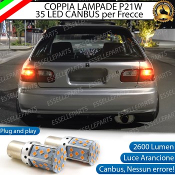 Coppia Frecce Posteriori P21W 35 LED Canbus HONDA CIVIC V Coppia Frecce Posteriori P21W 35 LED Canbus HONDA CIVIC V