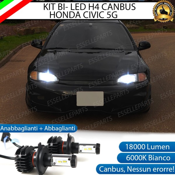 Kit Full LED H4 coppia lampade ANABBAGLIANTI/ABBAGLIANTI HONDA CIVIC V