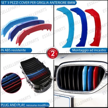 Set Cover M Sport SERIE 3 F34 GT con calandra a 9 Linee Verticali