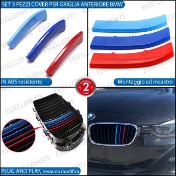 CALANDRA A 11 LINEE VERTICALI -Set Cover M Sport BMW SERIE 4 F32