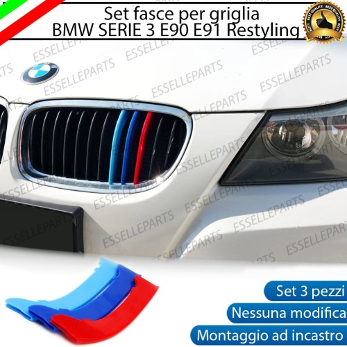 Set Cover per Calandra in stile M Sport BMW SERIE 3 E90 E91 per modelli Dal 2009