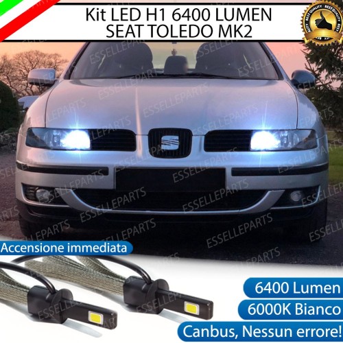 Kit Full LED H1 Abbaglianti 6400 lumen SEAT TOLEDO II