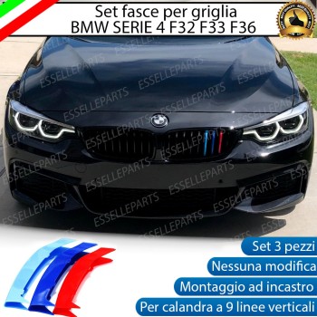 CALANDRA A 9 LINEE VERTICALI -Set Cover M Sport BMW SERIE 4 F32