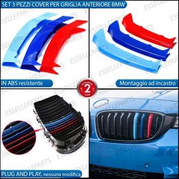 CALANDRA A 9 LINEE VERTICALI -Set Cover M Sport BMW SERIE 4 F32