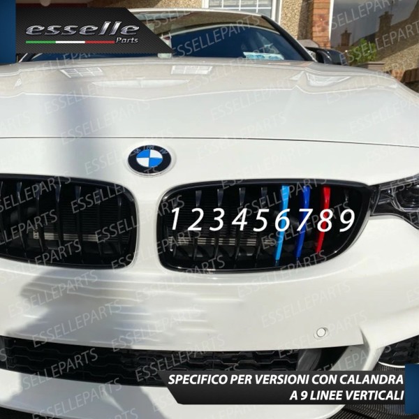CALANDRA A 9 LINEE VERTICALI -Set Cover M Sport BMW SERIE 4 F32