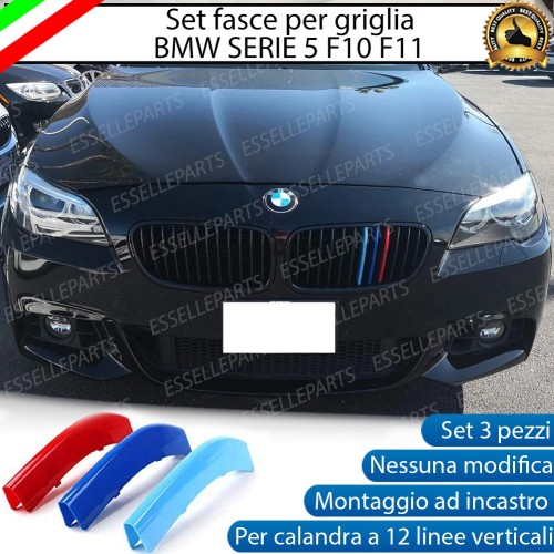 CALANDRA A 12 LINEE VERTICALI -Set Cover M Sport BMW SERIE 5 F10 F11