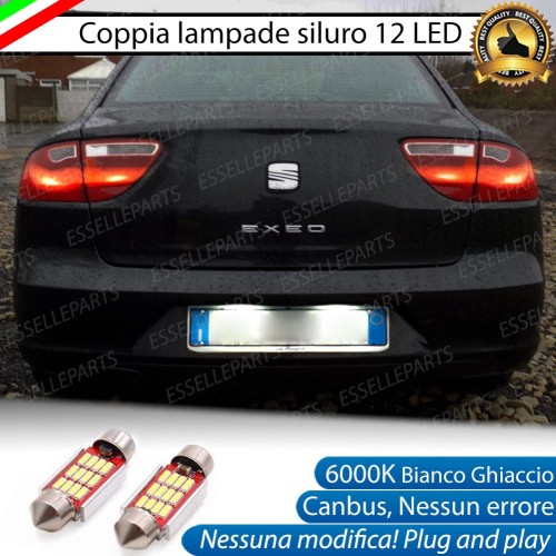 Luci Targa 12 LED Canbus 6000K per SEAT EXEO