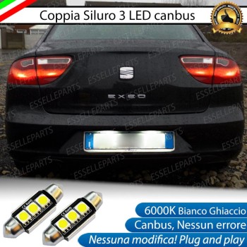 Luci Targa 3 LED Canbus 6000K per Seat Exeo 3R