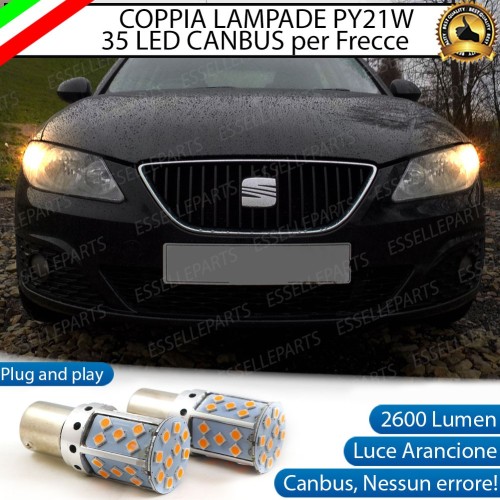 Coppia Frecce Anteriori PY21W 35 LED Canbus Seat Exeo 3R