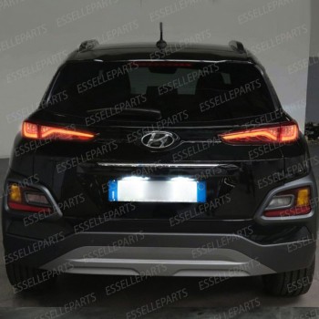 Coppia Luci Targa T10 5 LED canbus 6000K Bianco Hyundai Kona Electric Restyling Coppia Luci Targa T10 5 LED canbus 6000K Bianco Hyundai Kona Electric Restyling