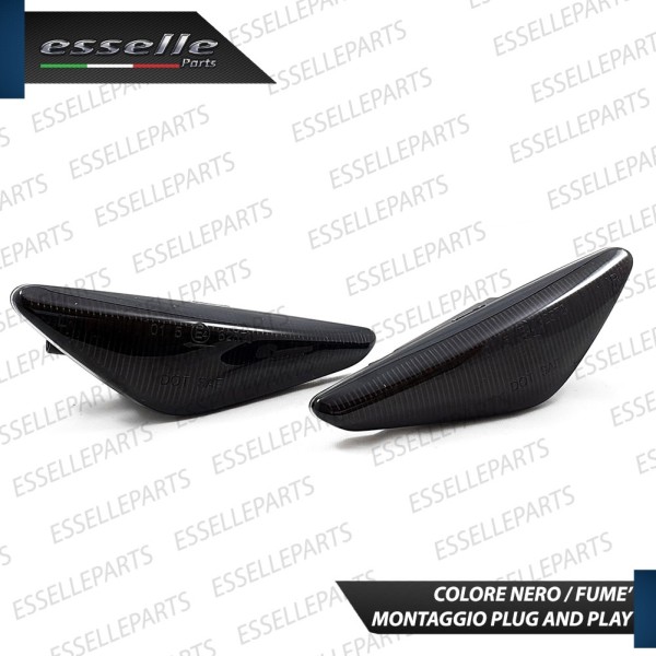 Placchette Dinamiche Laterali nere a led per frecce specifiche per BMW X5 E70