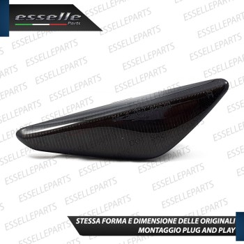 Placchette Dinamiche Laterali nere a led per frecce specifiche per BMW X3 F25