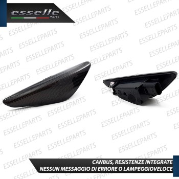 Placchette Dinamiche Laterali nere a led per frecce specifiche per BMW X3 F25