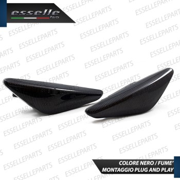 Placchette Dinamiche Laterali nere a led per frecce specifiche per BMW X3 F25