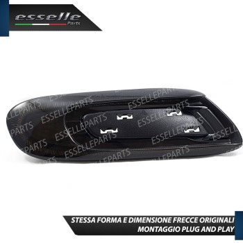 Placchette Dinamiche Nere fumè Laterali per frecce specifiche per MINI F55 F56 F57