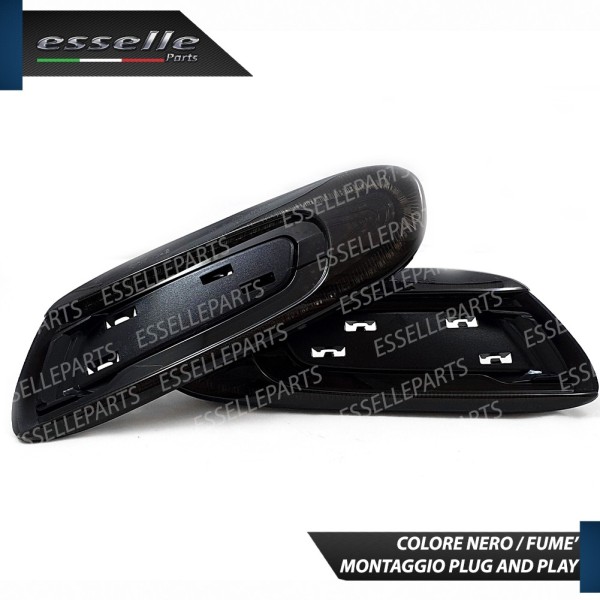 Placchette Dinamiche Nere fumè Laterali per frecce specifiche per MINI F55 F56 F57