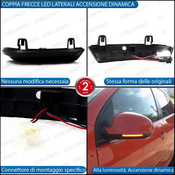 Set Frecce Dinamiche per Specchietti laterali LED SKODA SUPERB I