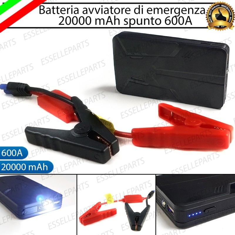 Avviatore portatile Ricaricabile starter di Emergenza Batteria Auto