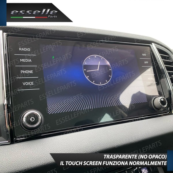 Pellicola Protettiva per Schermo Autoradio "BOLERO AMUNDSEN" SKODA KAROQ